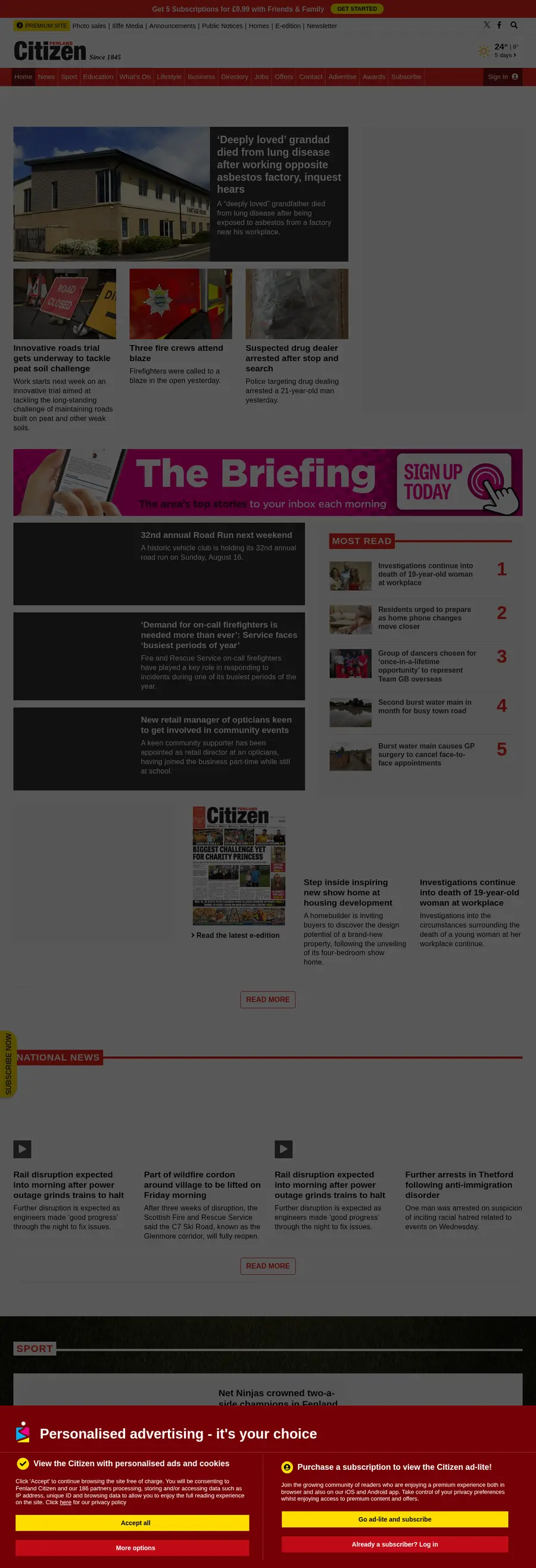 Fenlandcitizen.co.uk önizleme
