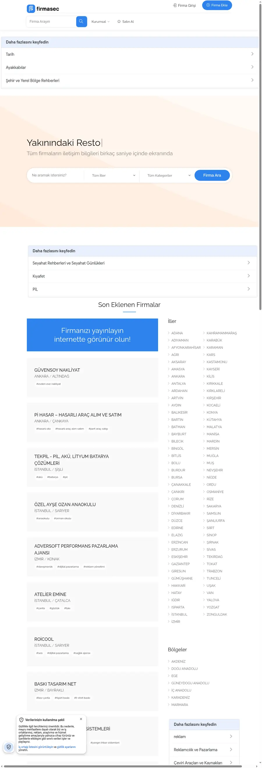 Firmasec.com önizleme