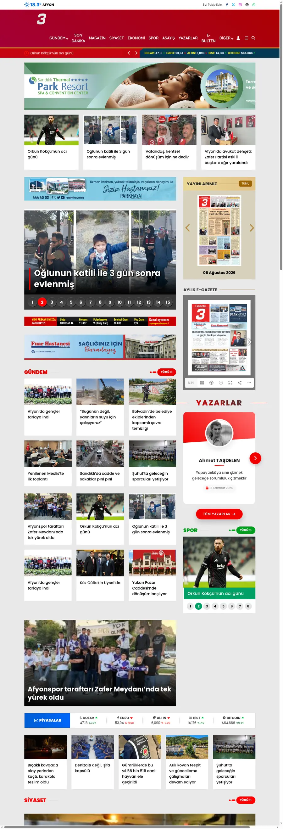 Gazete3.com.tr önizleme