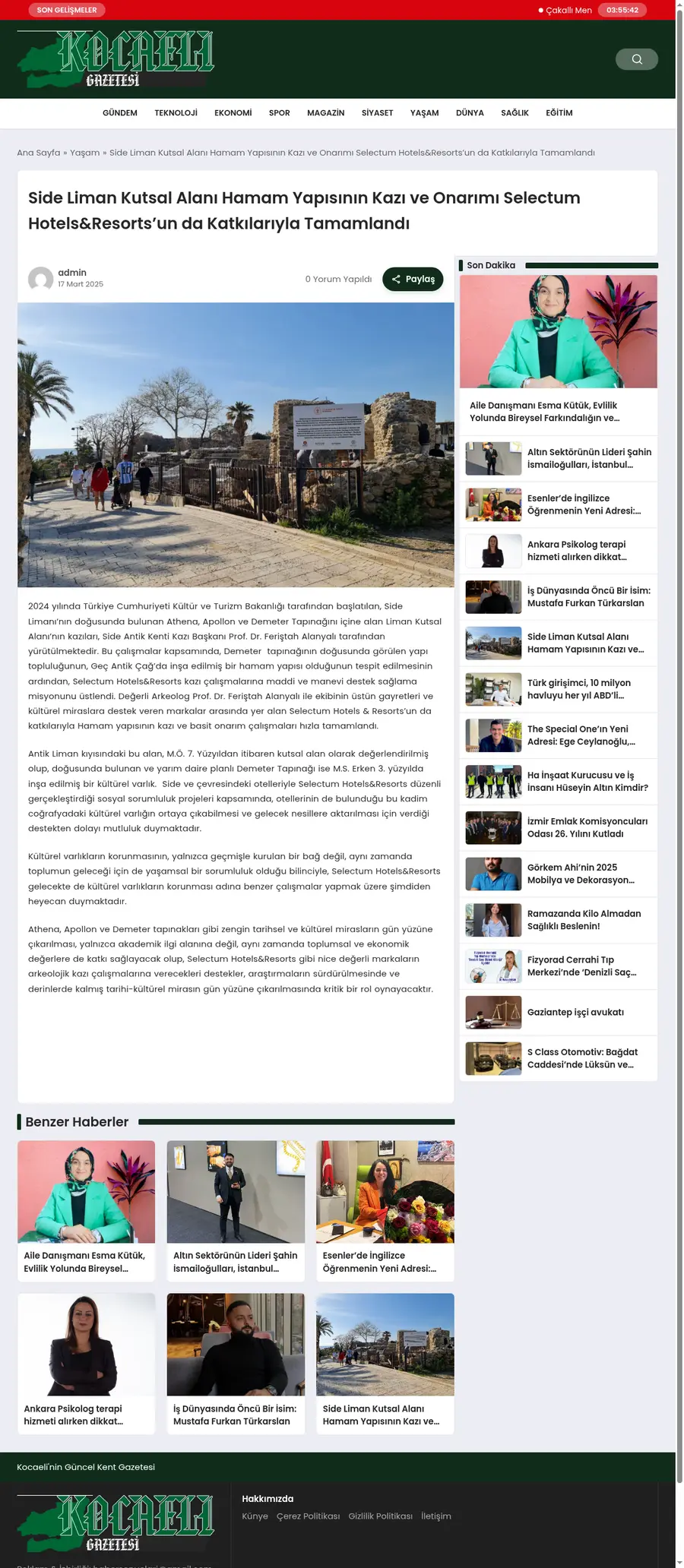 Gazetekocaeli.com önizleme