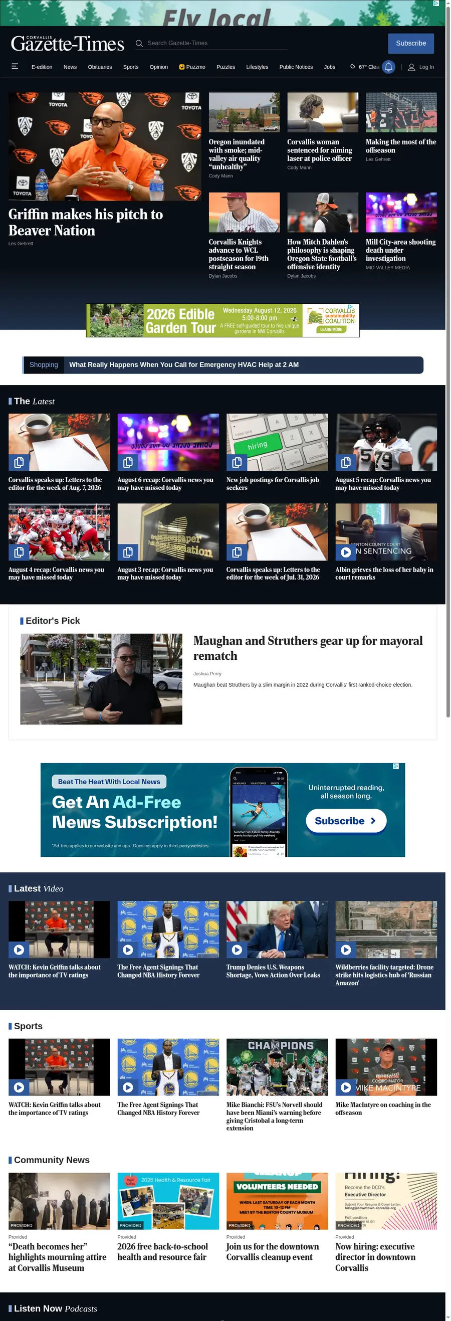 Gazettetimes.com önizleme