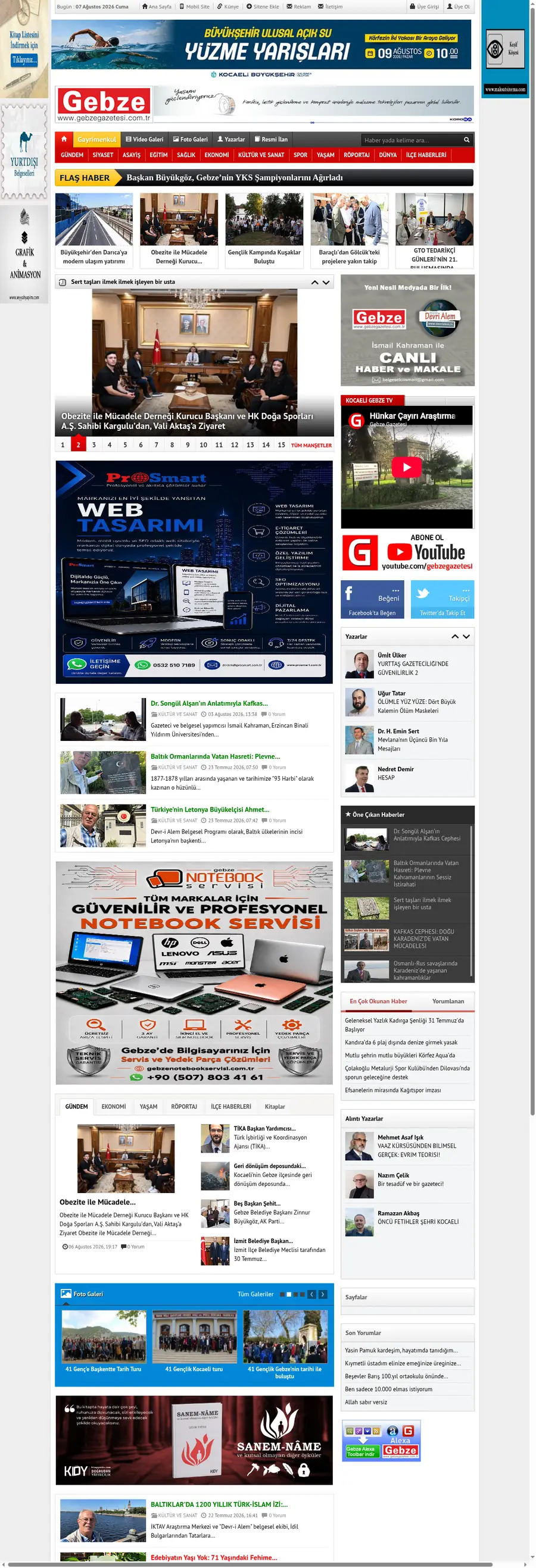 Gebzegazetesi.com önizleme