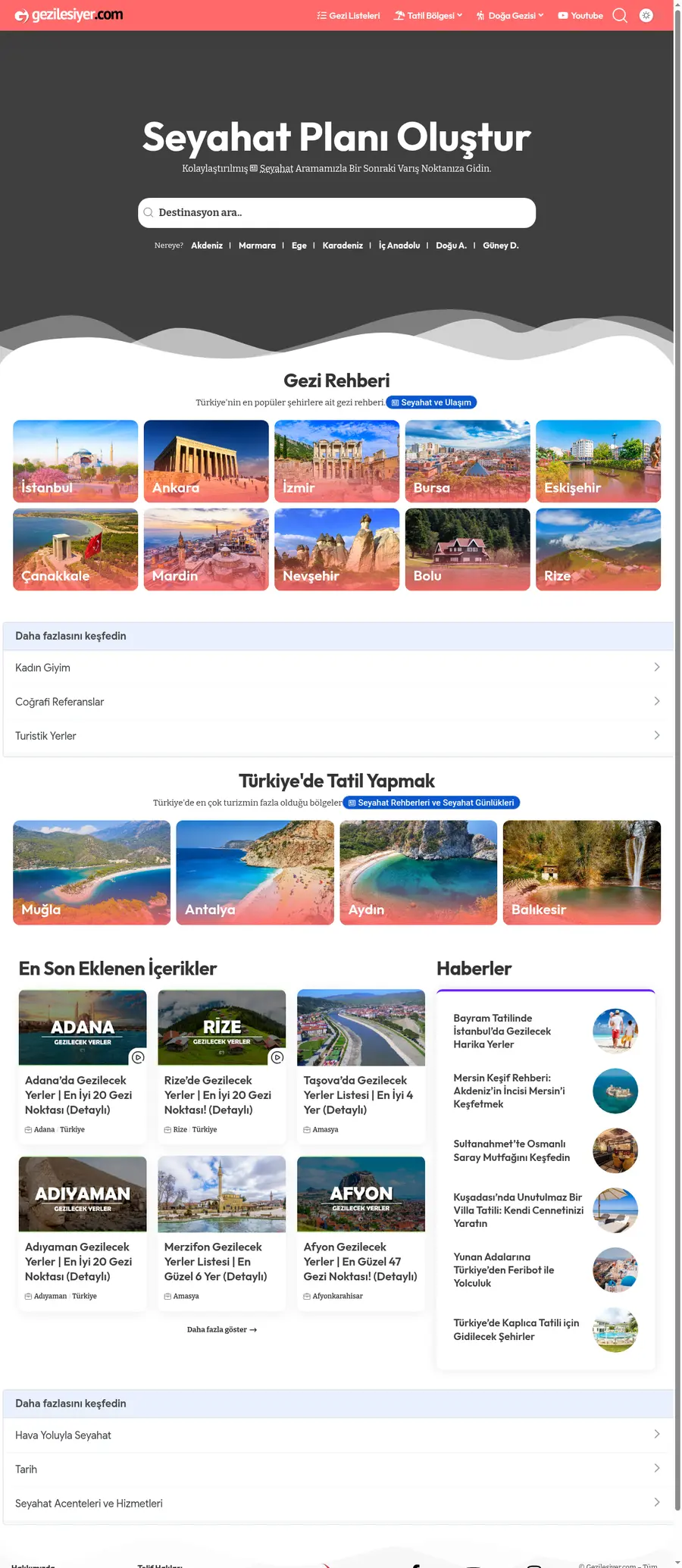 Gezilesiyer.com önizleme