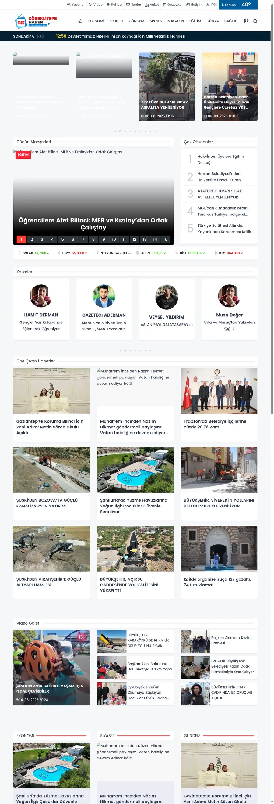 Gobeklitepehaber.com önizleme