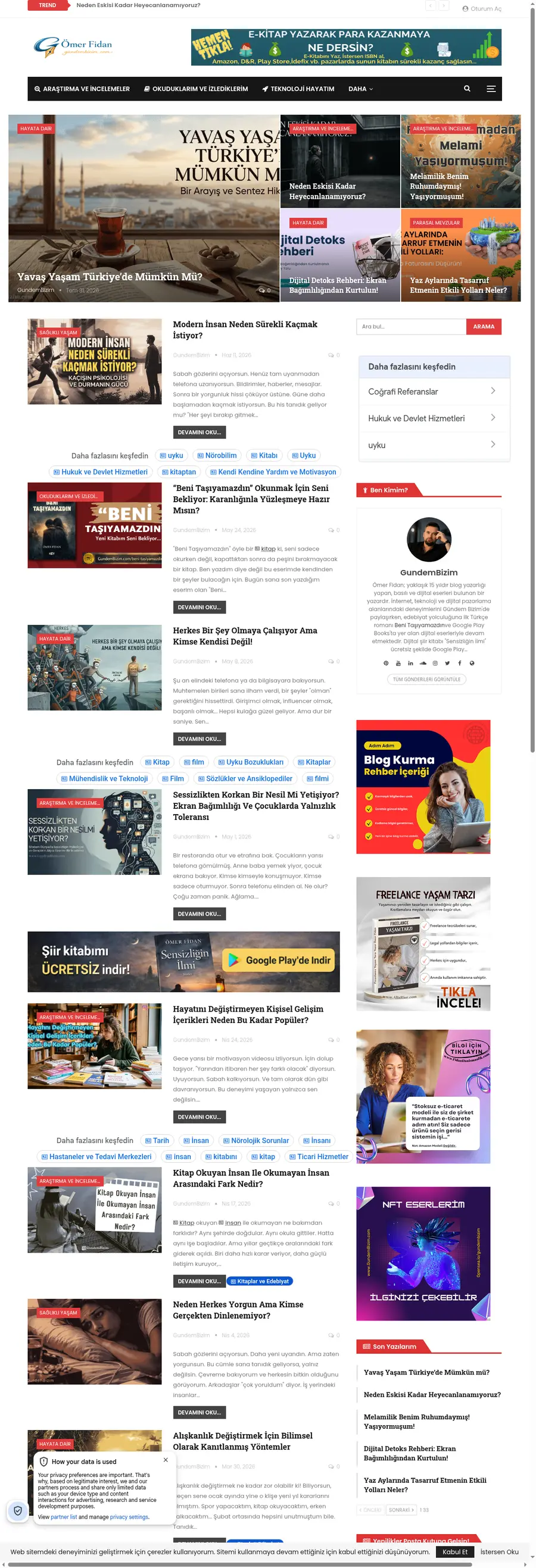 Gundembizim.com önizleme