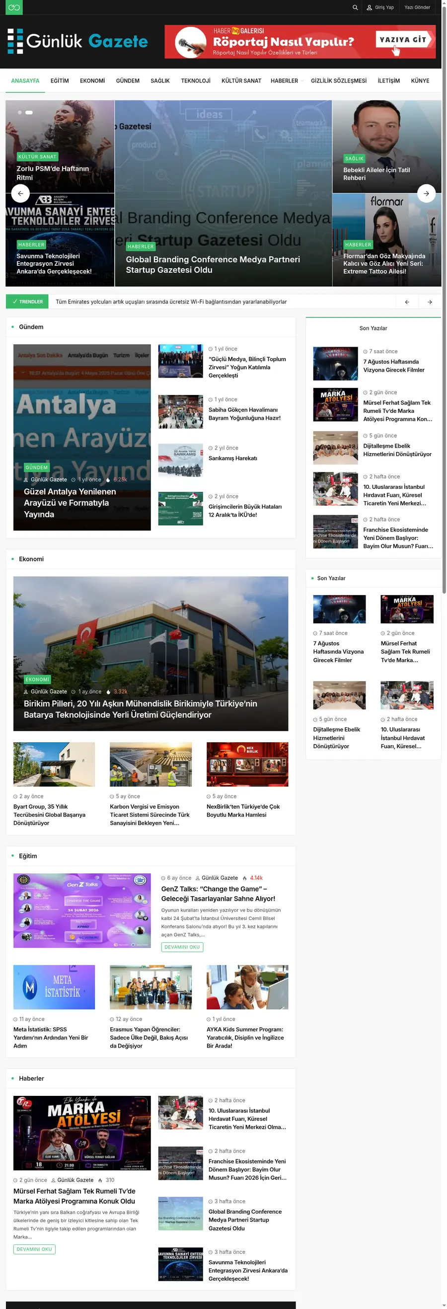 Gunlukgazete.com.tr önizleme