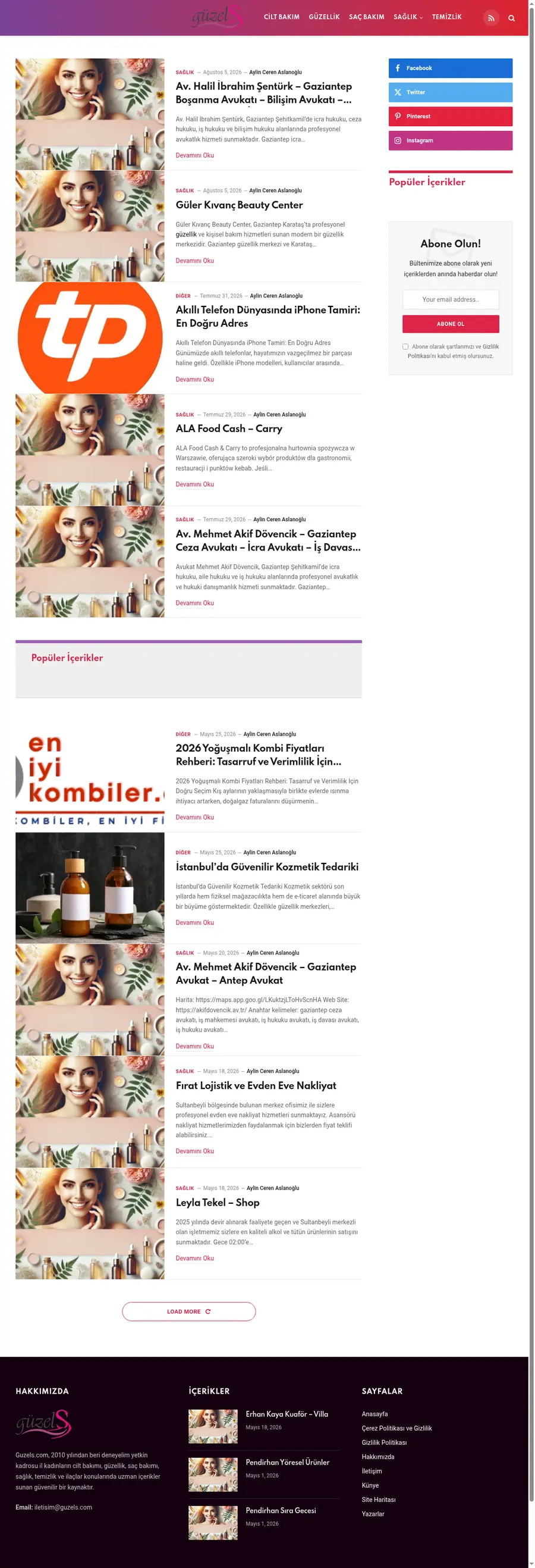 Guzels.com önizleme