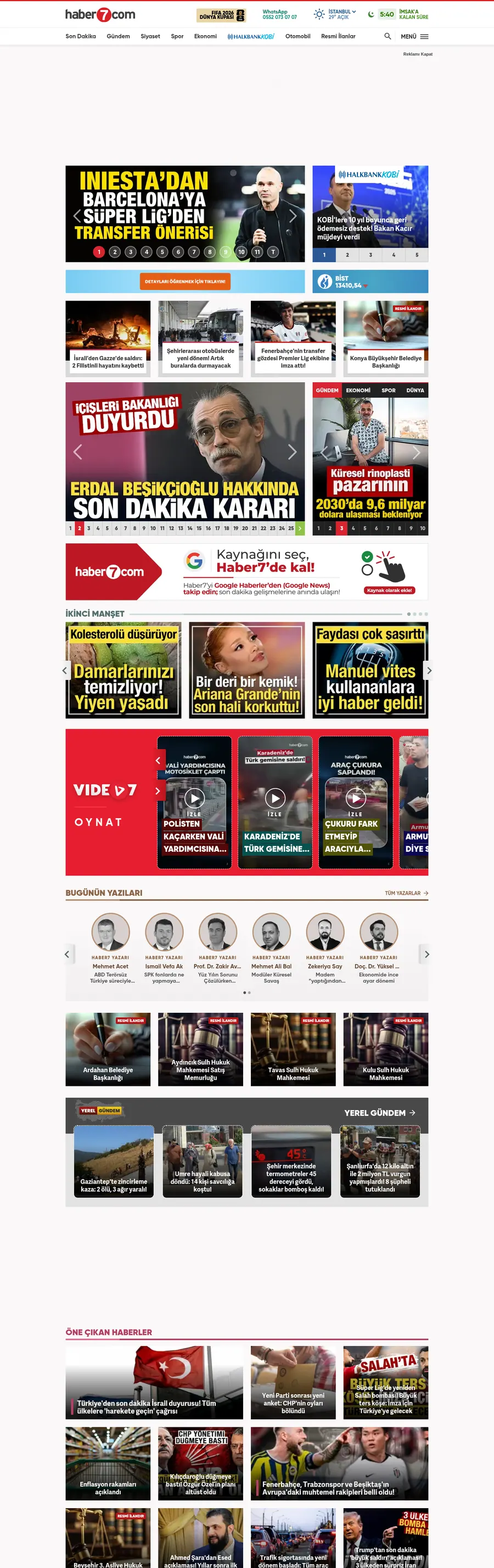 Haber7.com önizleme