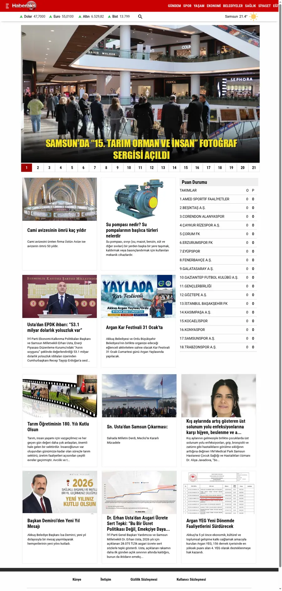 Haberaks.com.tr önizleme