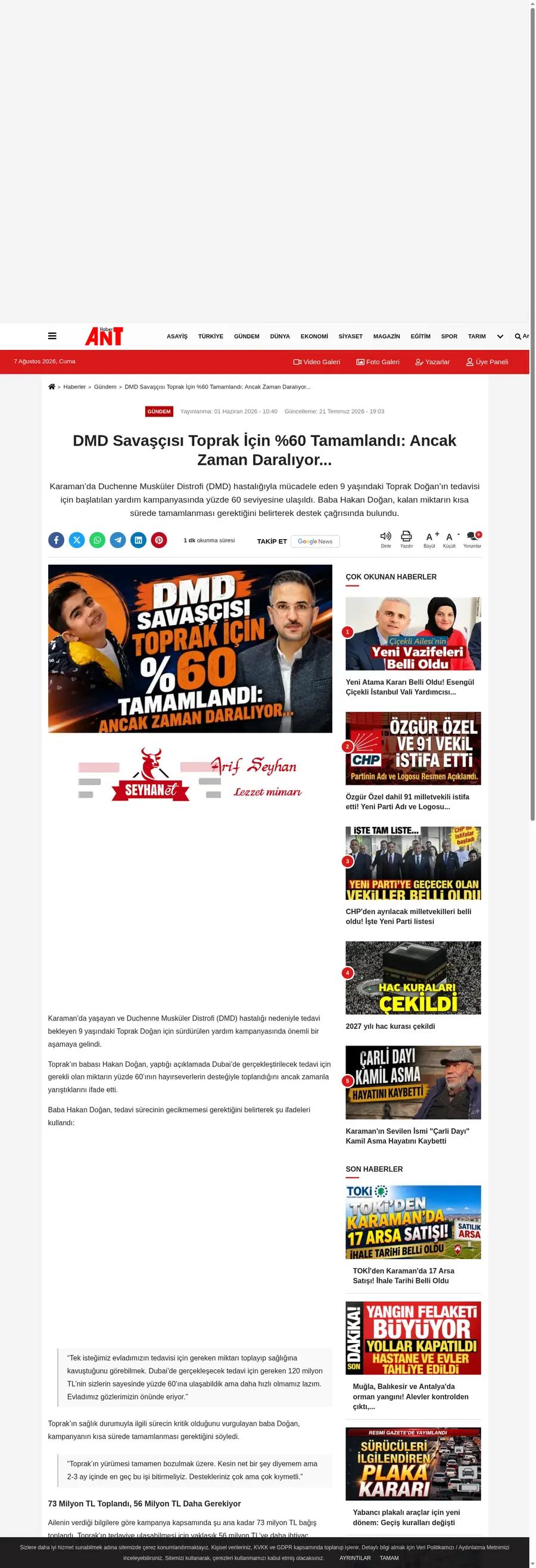 Haberant.com önizleme
