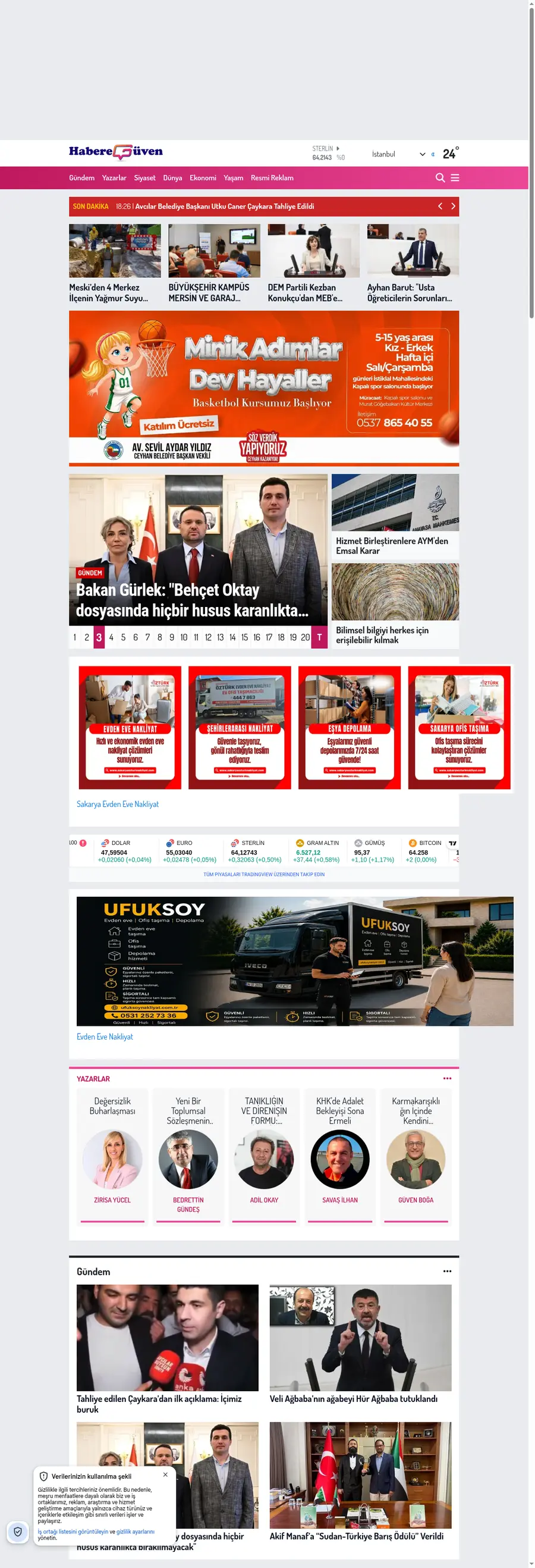 Habereguven.com önizleme