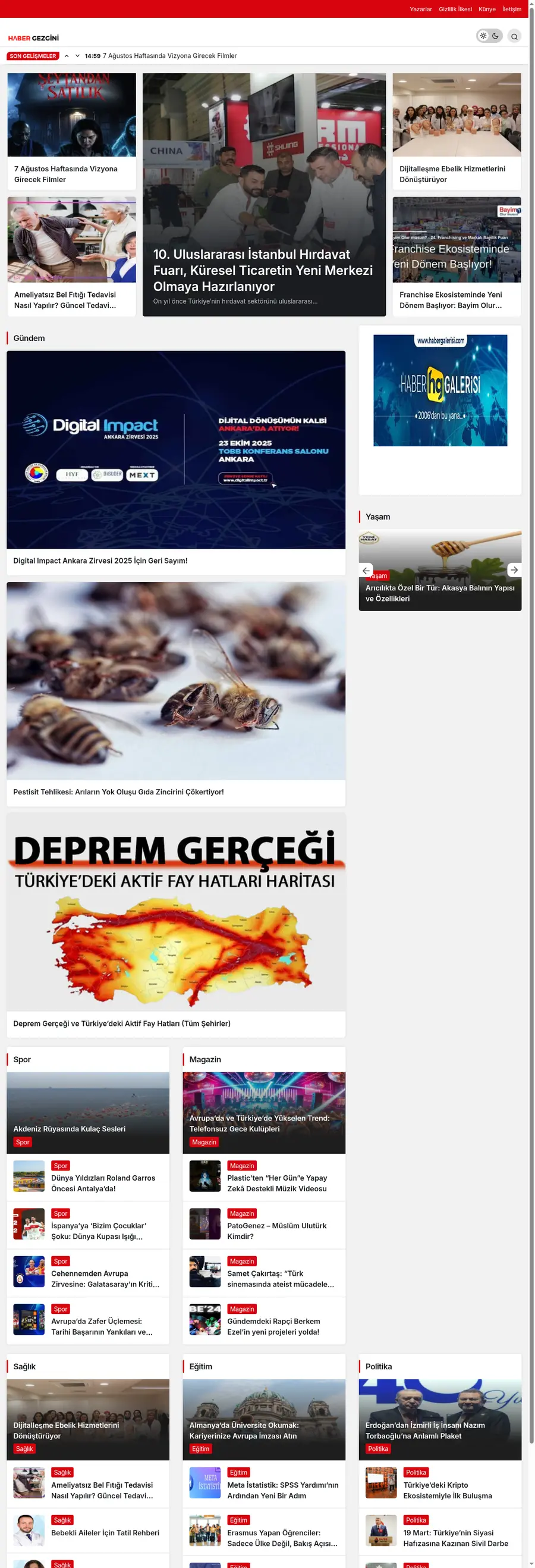 Habergezgini.com önizleme