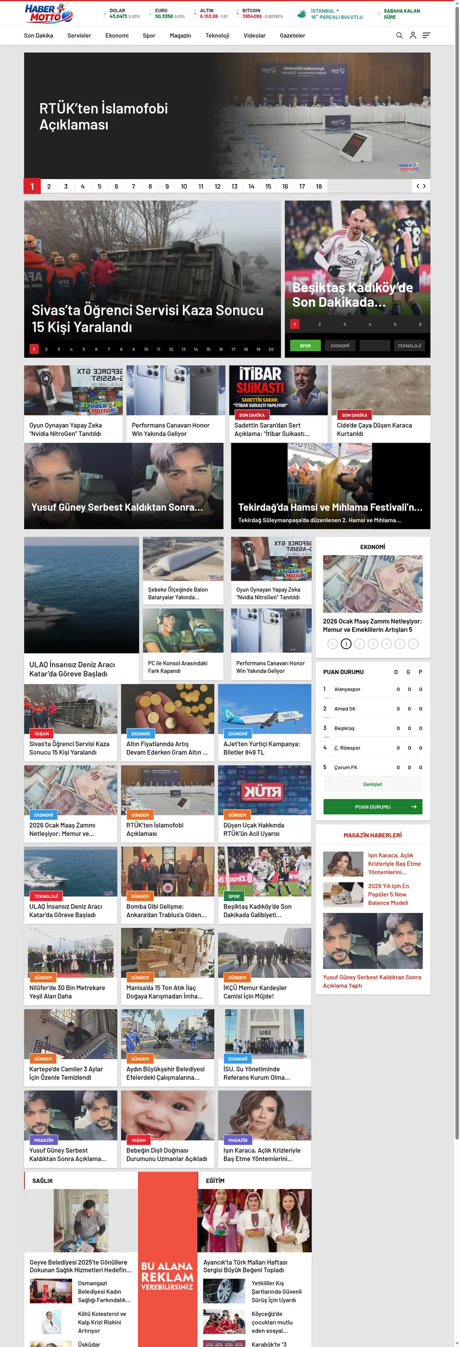 Habermotto.com önizleme
