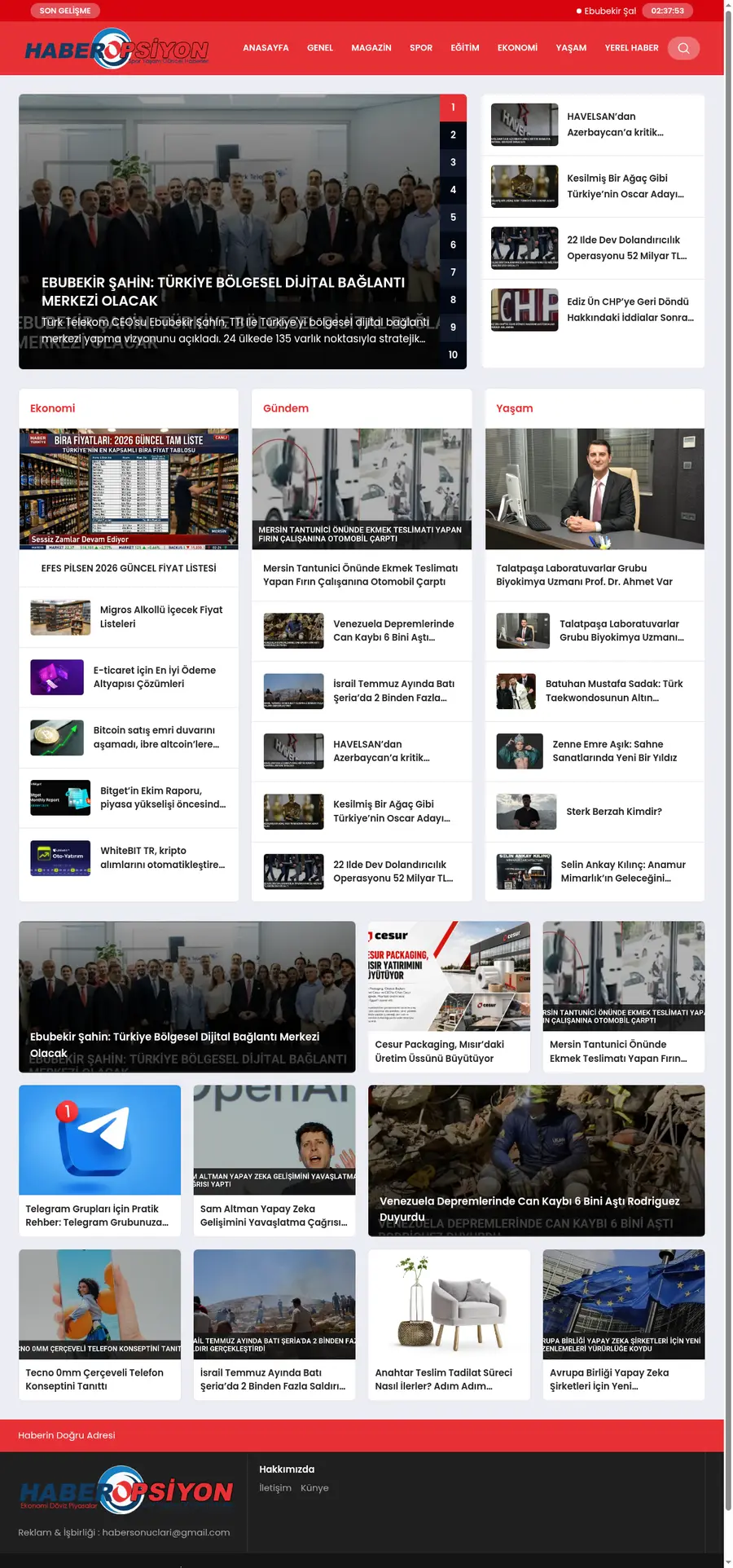 Haberopsiyon.com önizleme