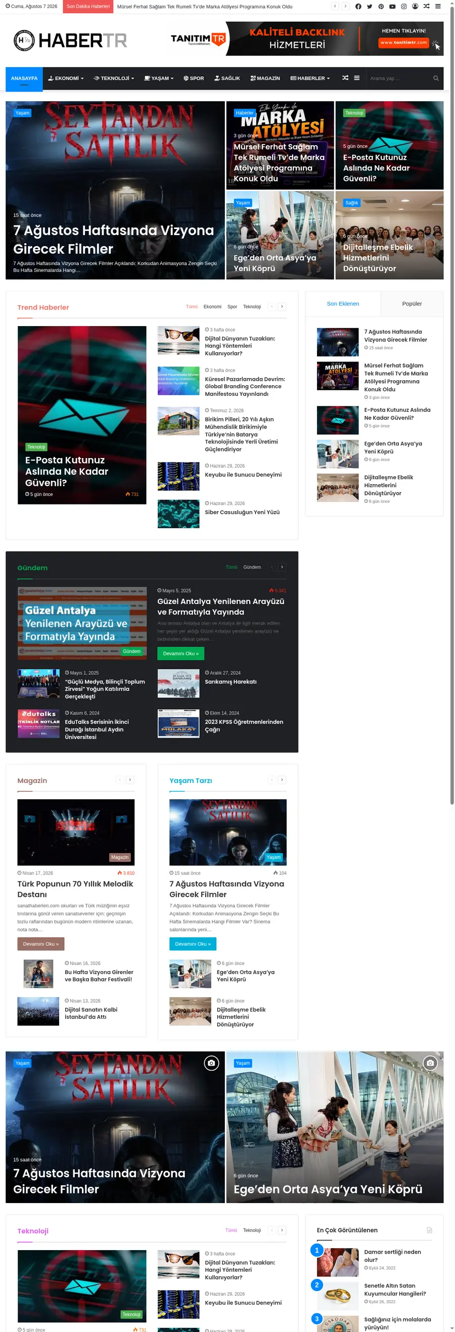 Habertr.com.tr önizleme
