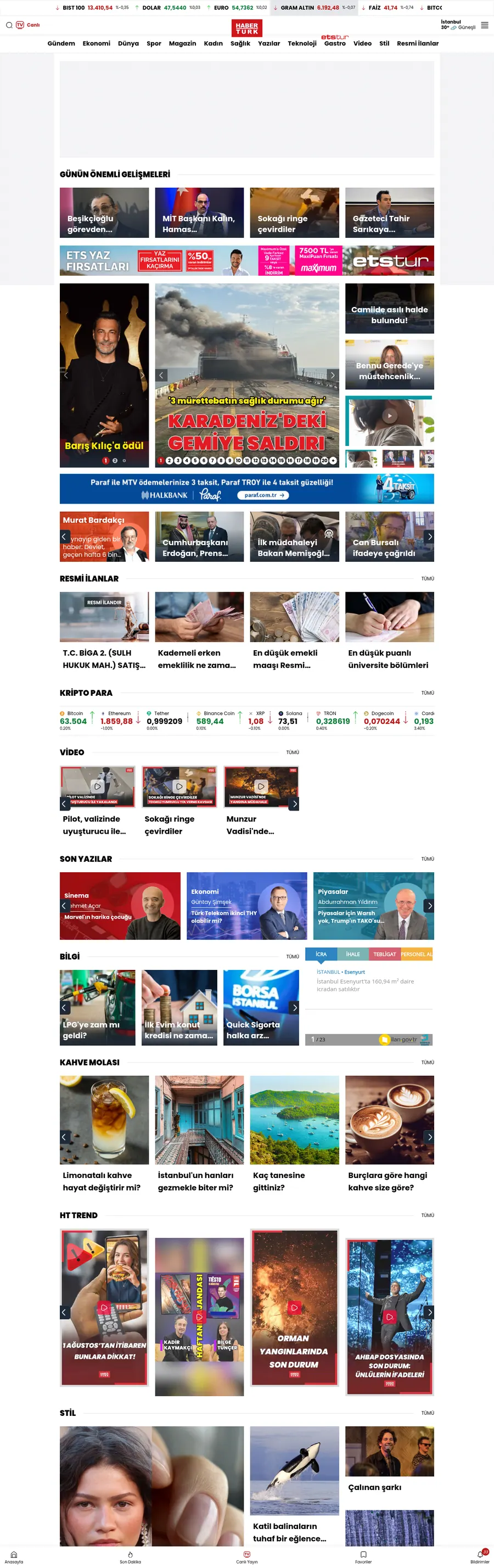 Haberturk.com önizleme