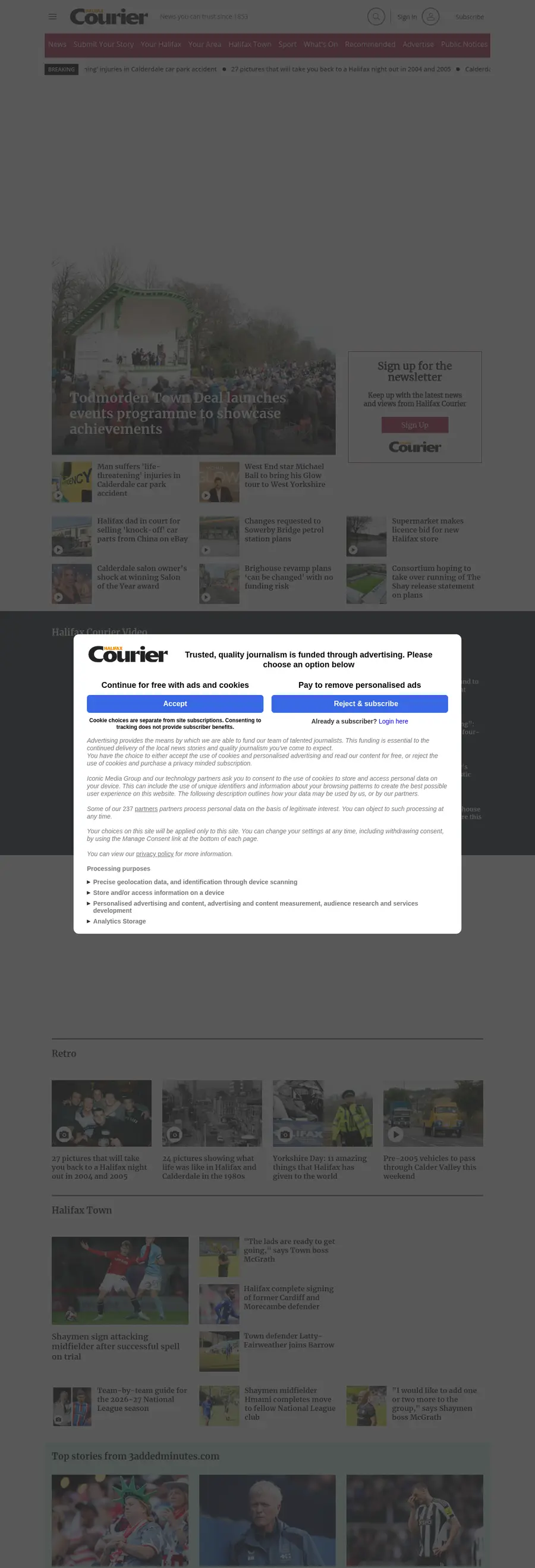 Halifaxcourier.co.uk önizleme