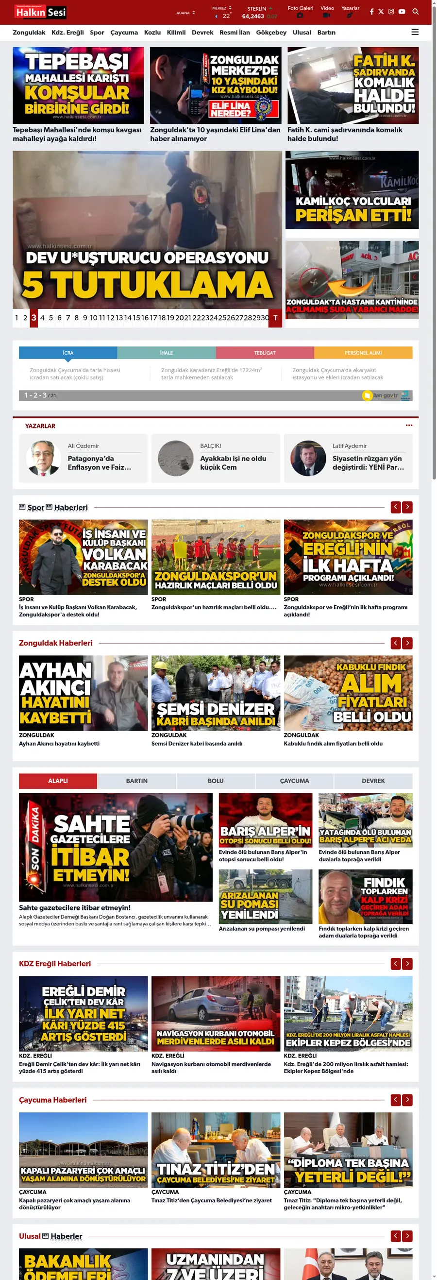 Halkinsesi.com.tr önizleme