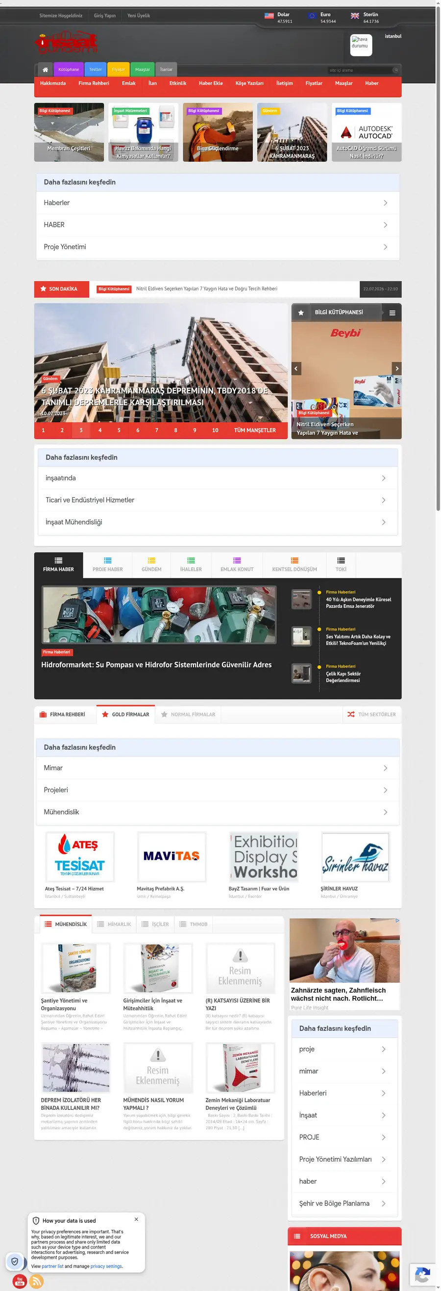 İnsaatgundemi.com önizleme