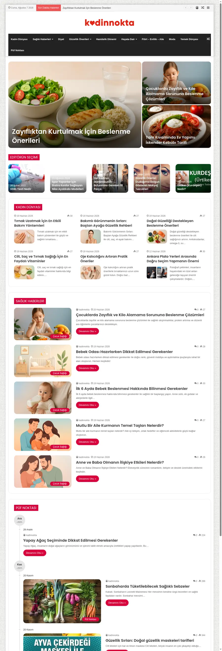 Kadinnokta.com önizleme
