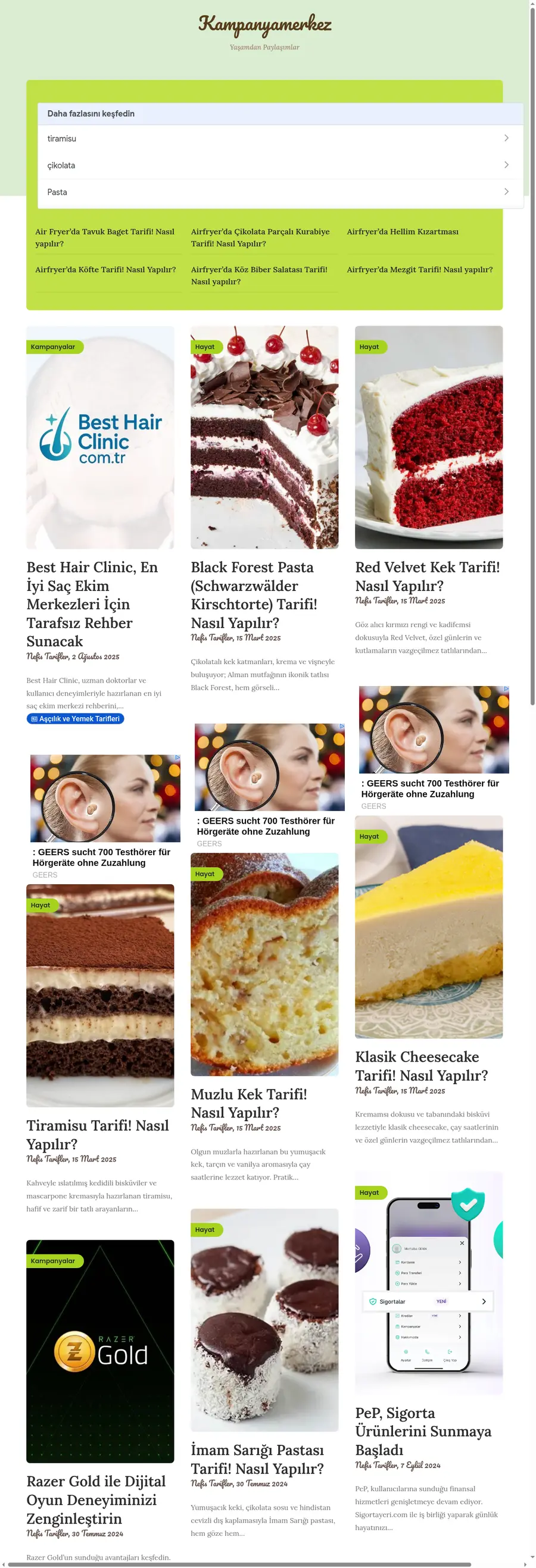 Kampanyamerkez.com önizleme