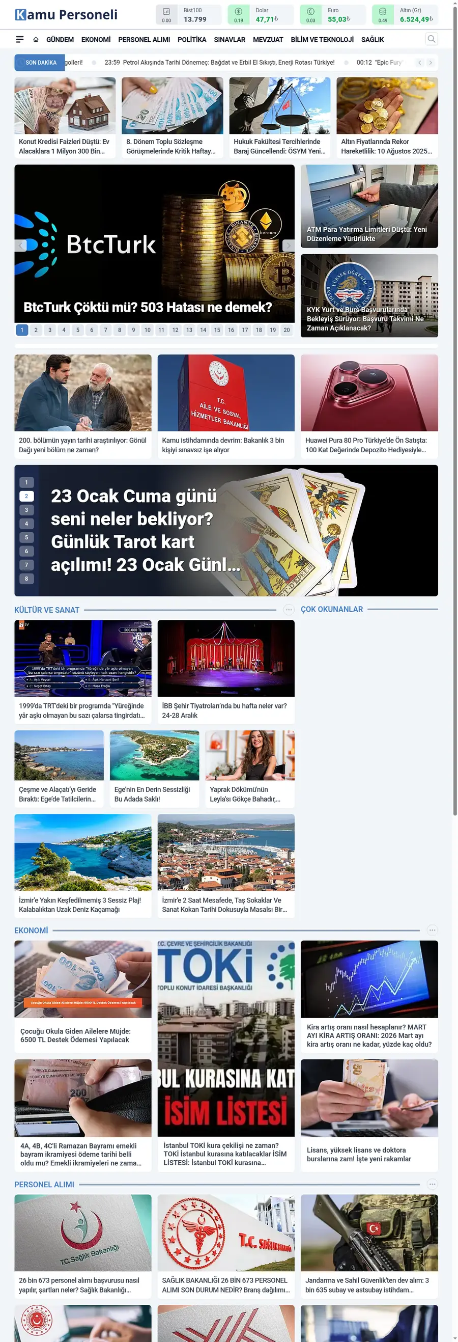 Kamupersoneli.net önizleme