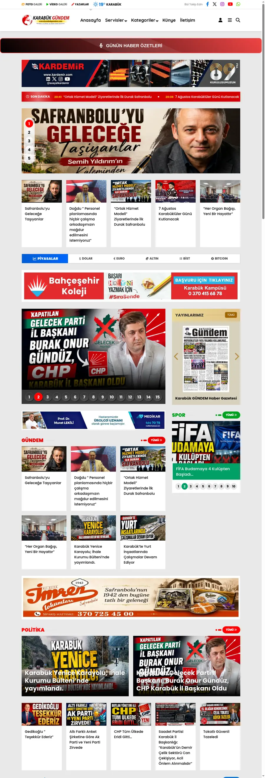 Karabukgundem.com önizleme