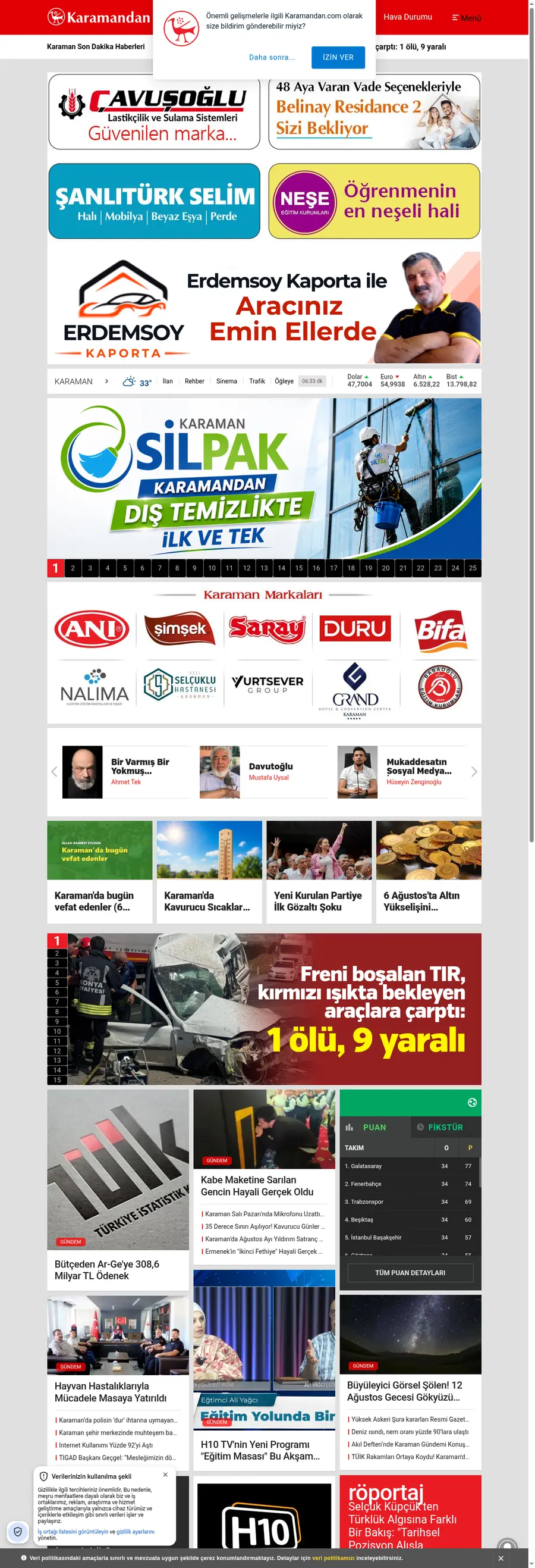 Karamandan.com önizleme