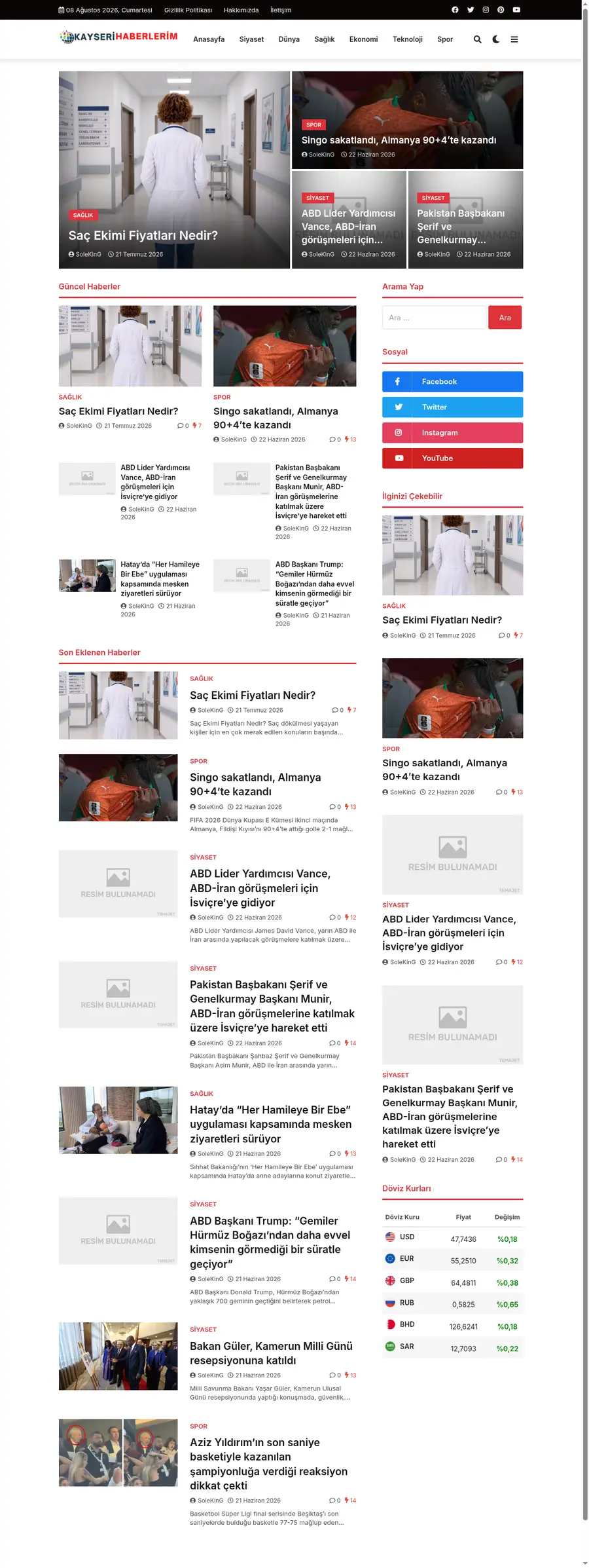 Kayserihaberlerim.com.tr önizleme
