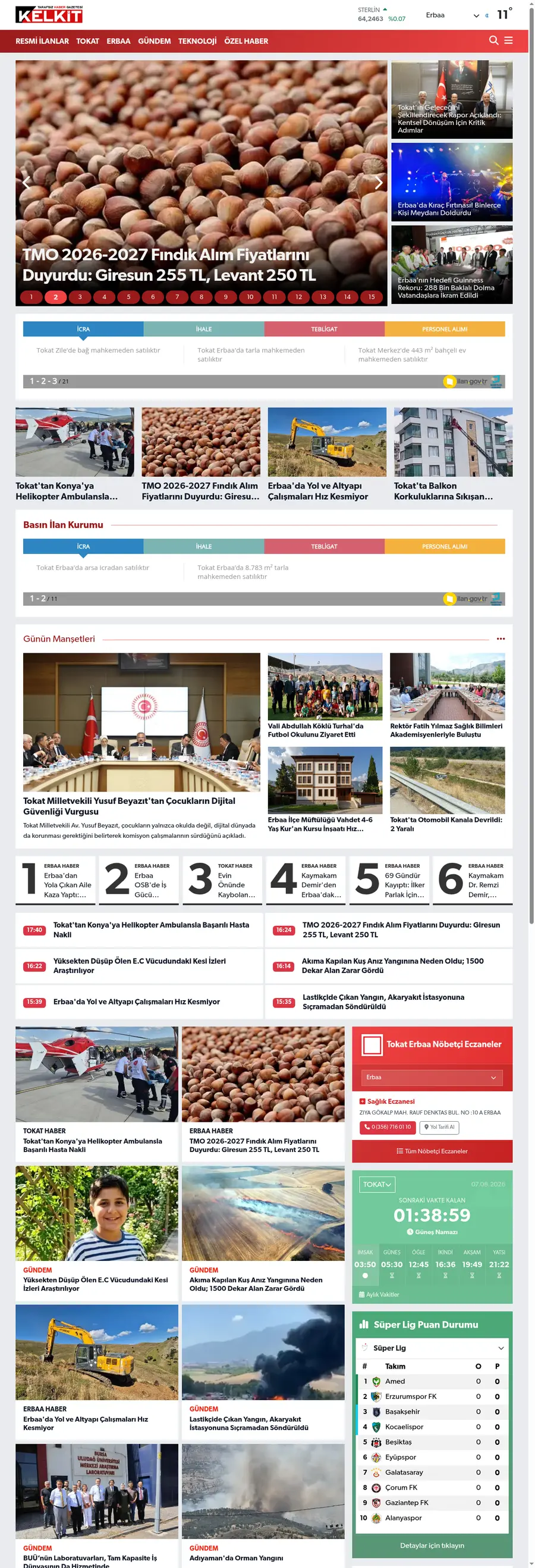 Kelkitgazetesi.com önizleme