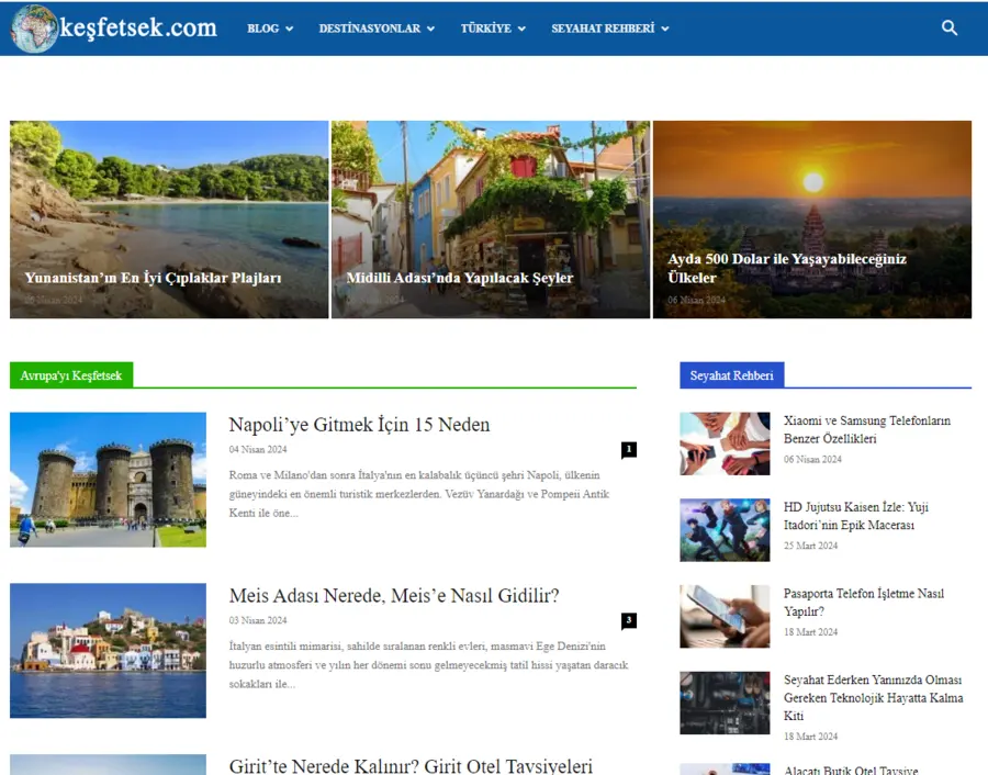 Kesfetsek.com önizleme