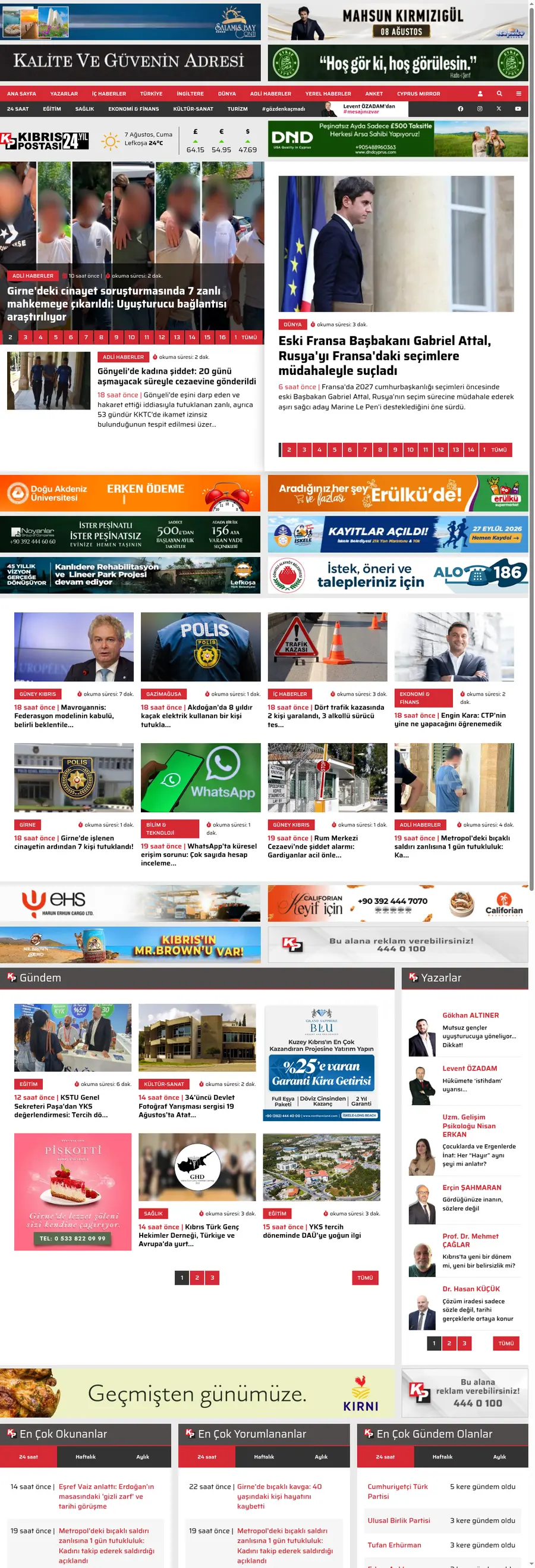 Kibrispostasi.com önizleme