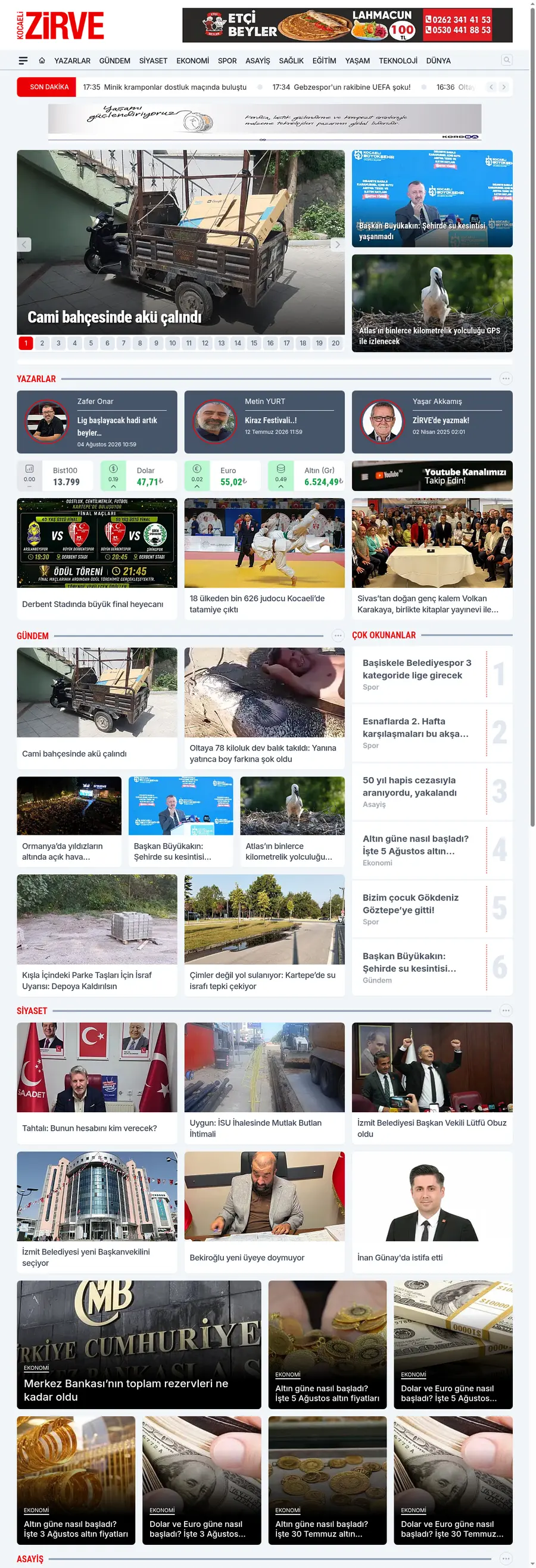Kocaelizirve.com önizleme