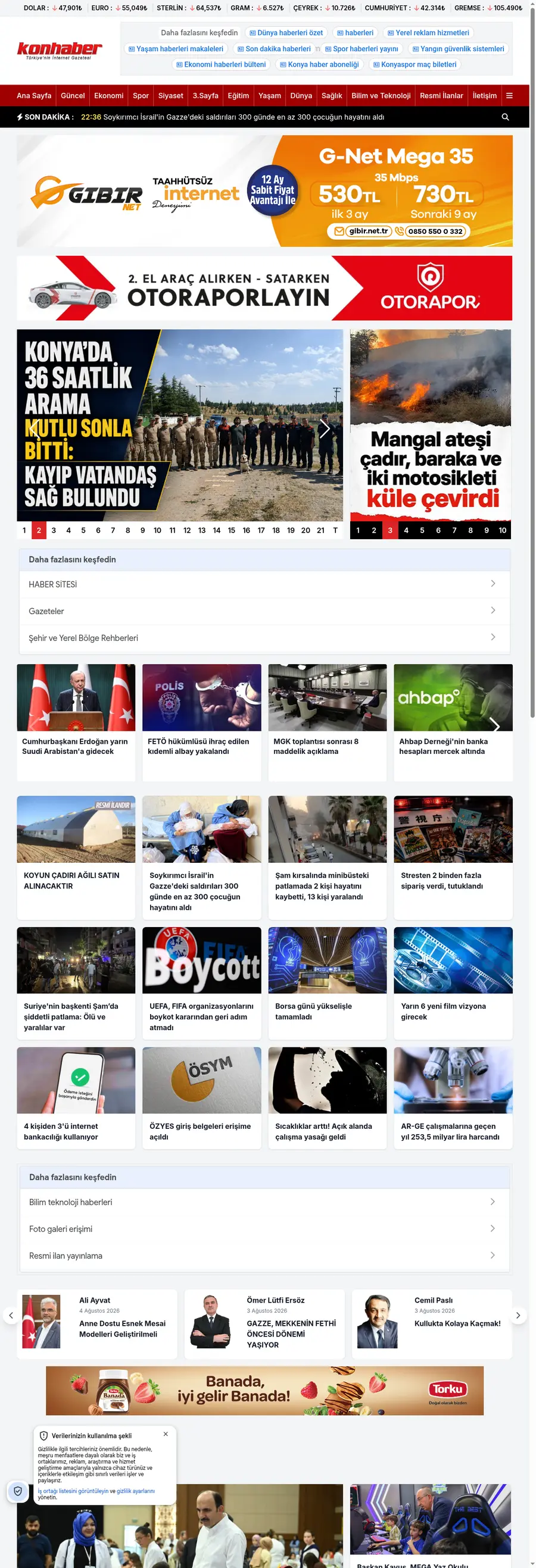 Konhaber.com önizleme