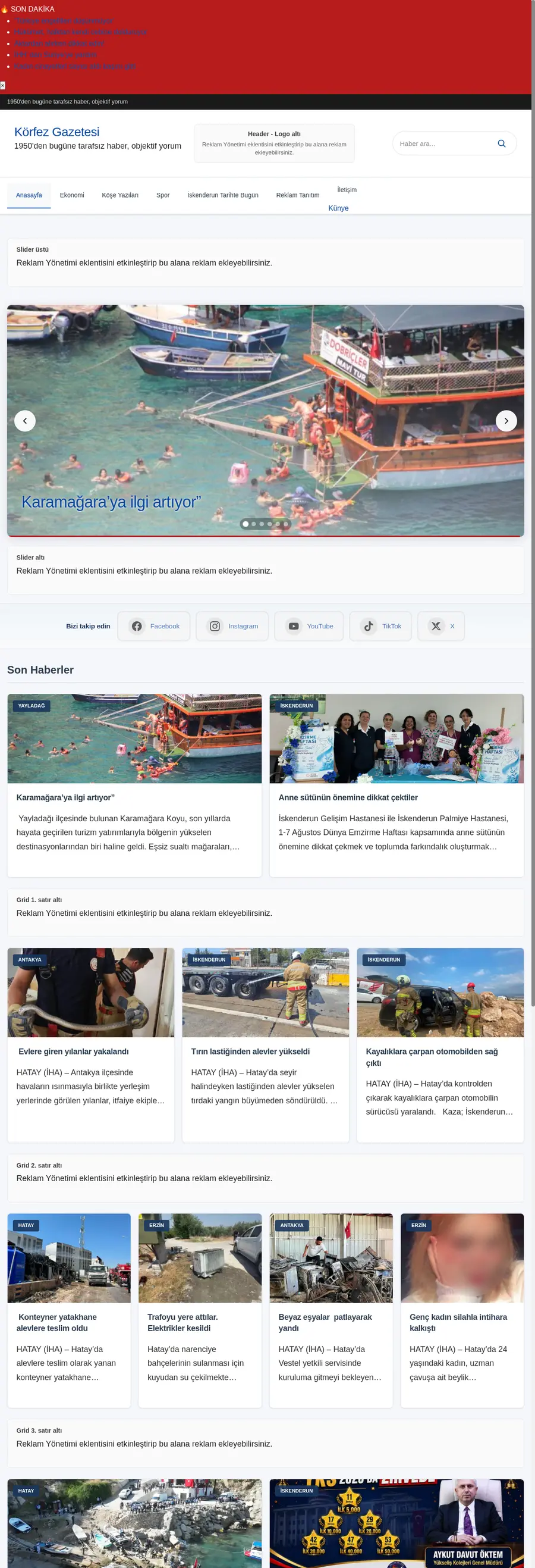 Korfezgazete.com önizleme