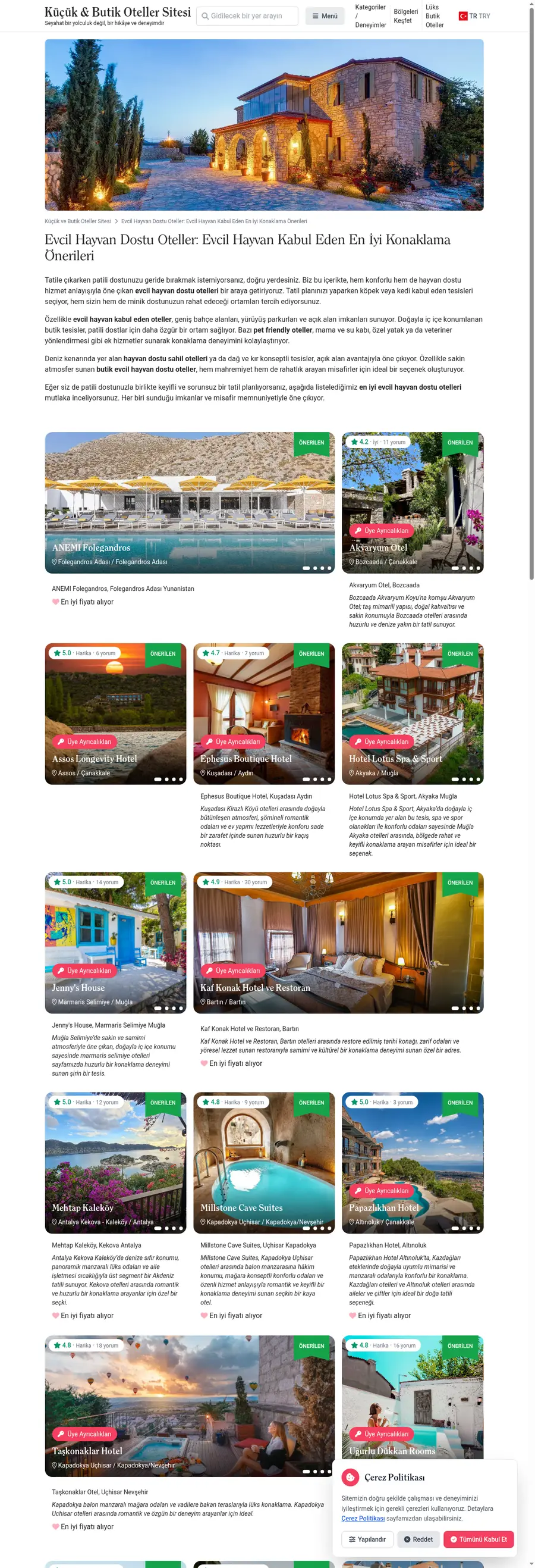 Kucukoteller.com.tr önizleme