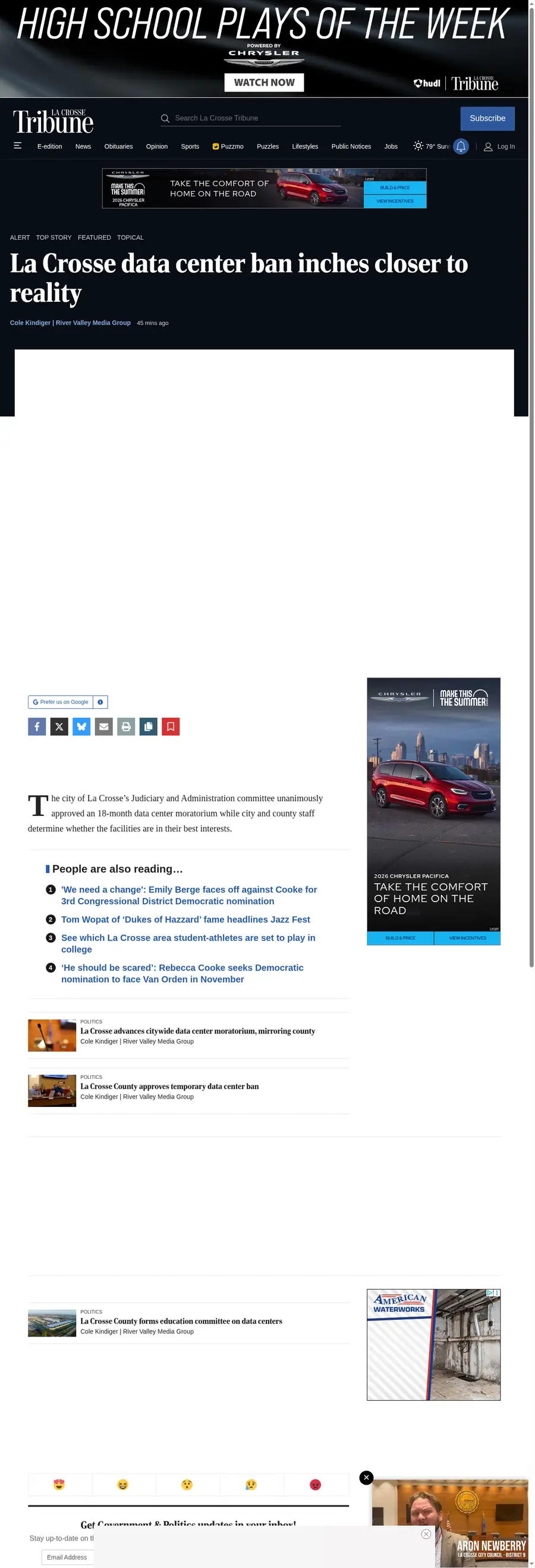 Lacrossetribune.com önizleme