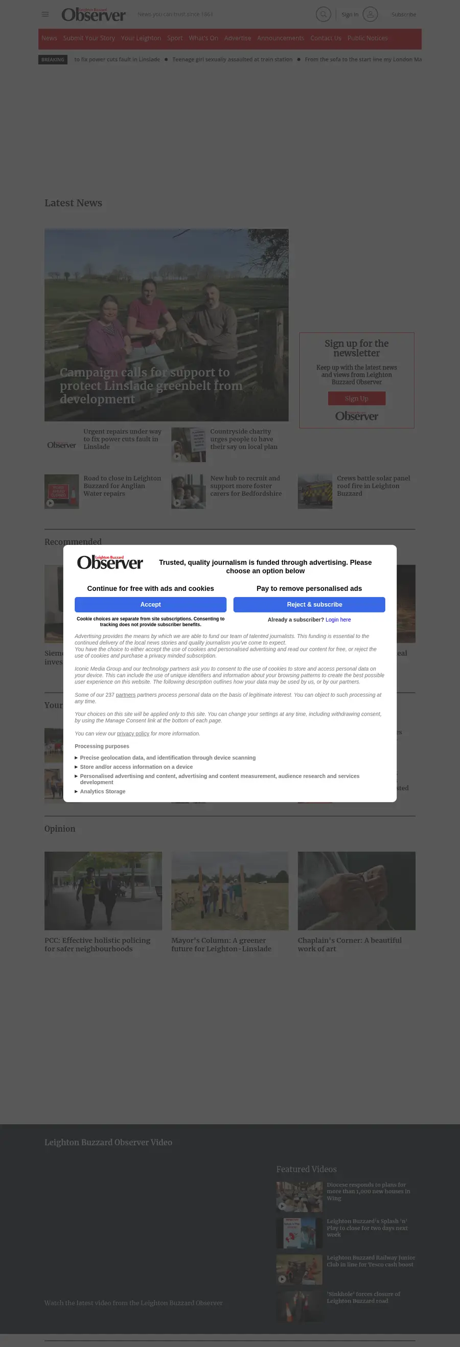 Leightonbuzzardonline.co.uk önizleme