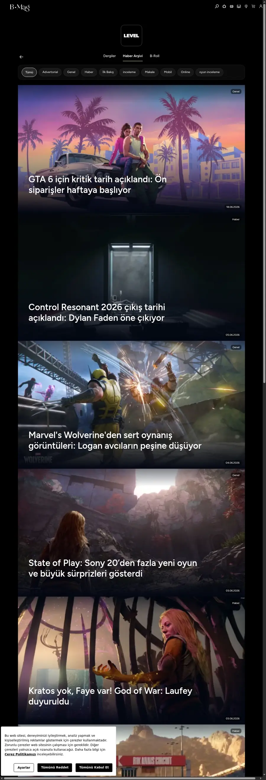 Level.com.tr önizleme