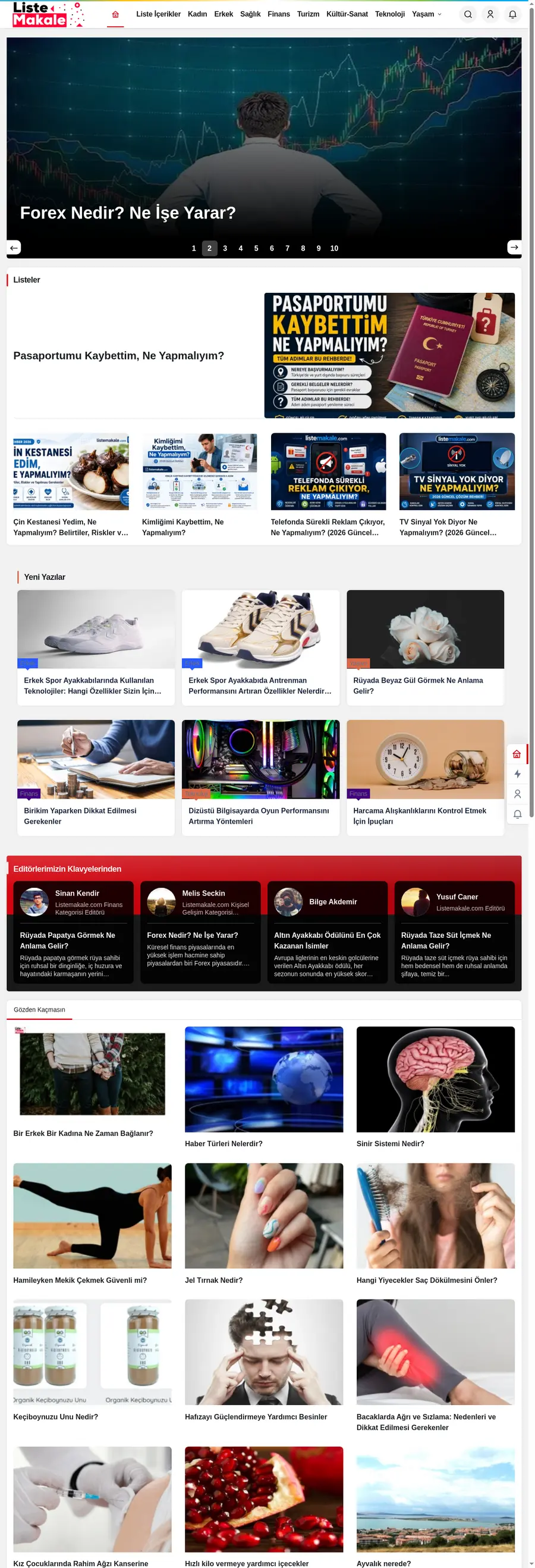 Listemakale.com önizleme