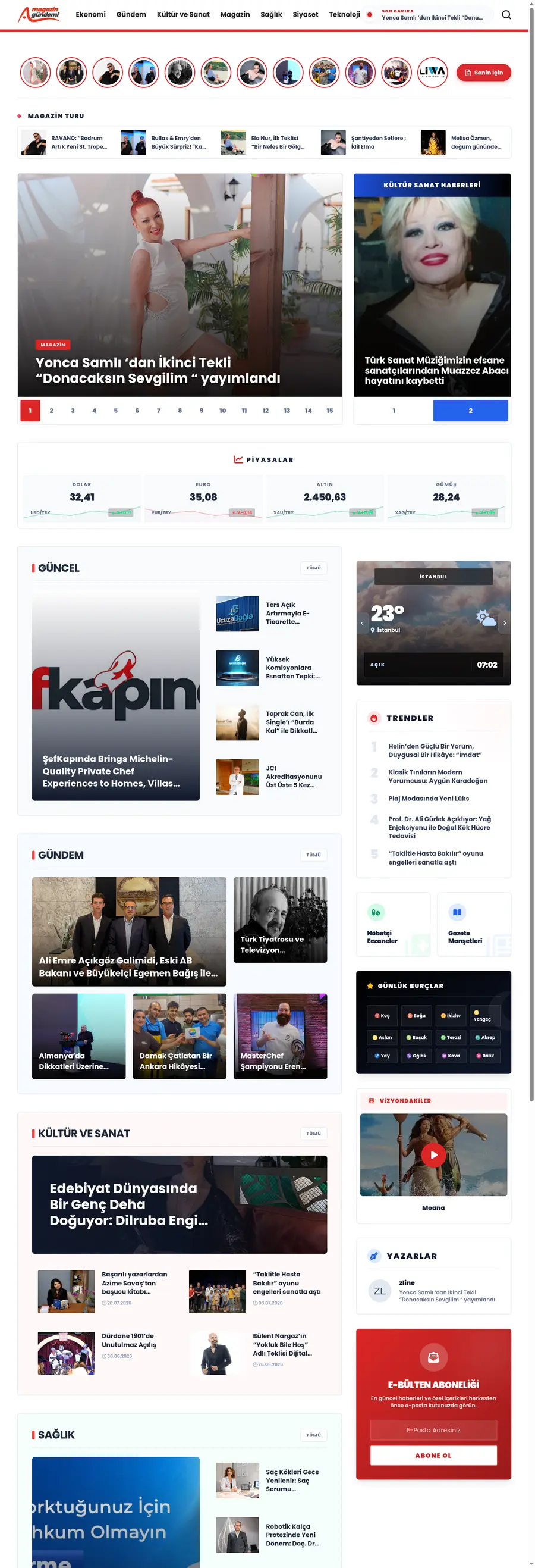 Magazingundemi.com önizleme