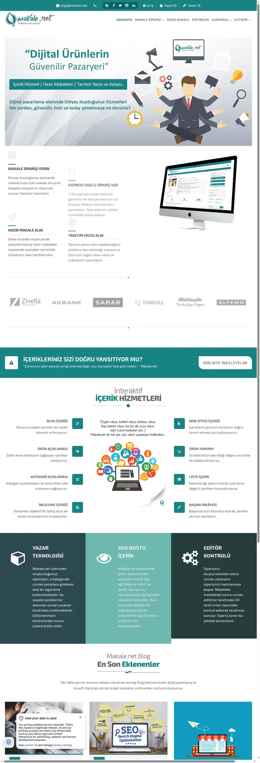 Makale.net önizleme