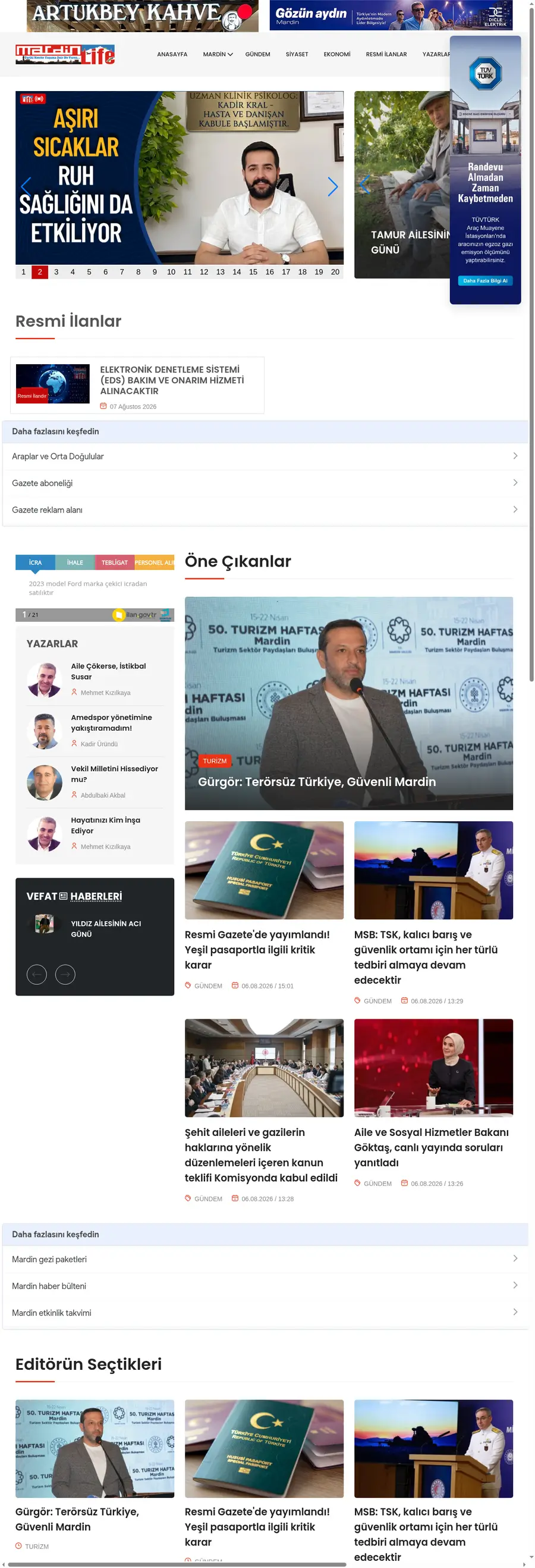 Mardinlife.com önizleme