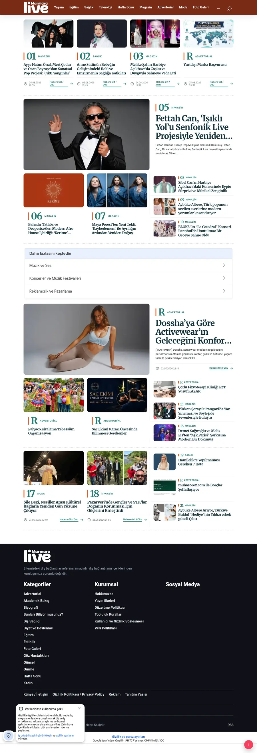 Marmaralive.com önizleme