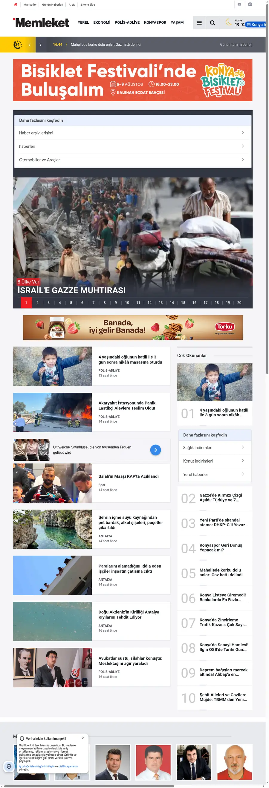 Memleket.com.tr önizleme