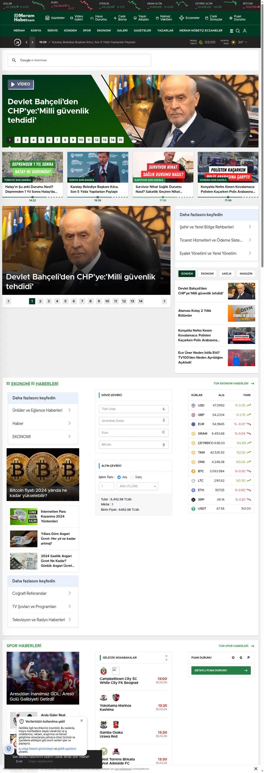 Meramhaber.com önizleme