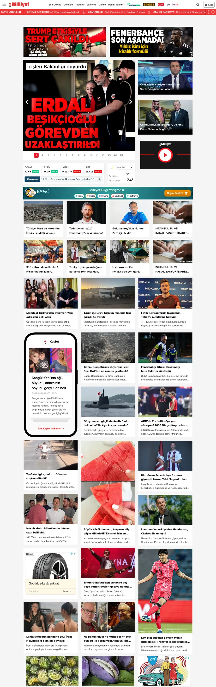 Milliyet.com.tr önizleme