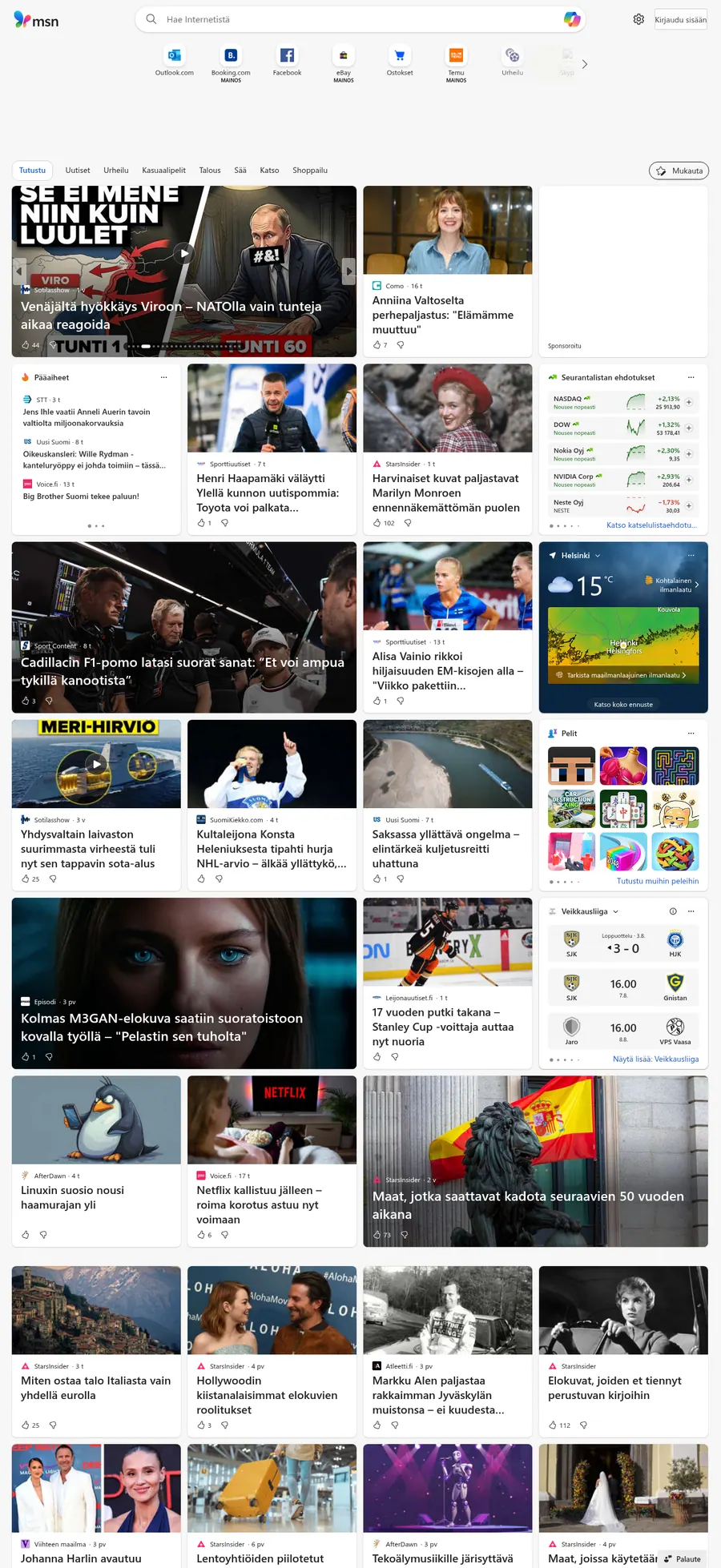 Msn.com önizleme