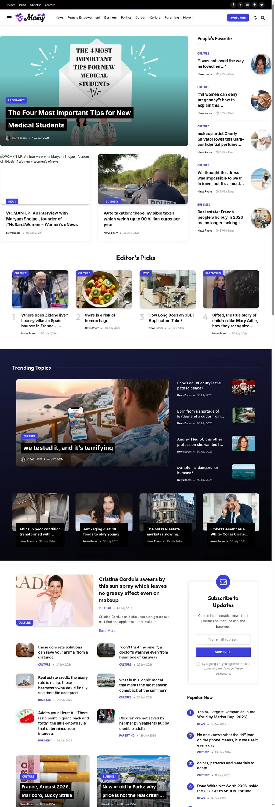Mumy.co.uk önizleme