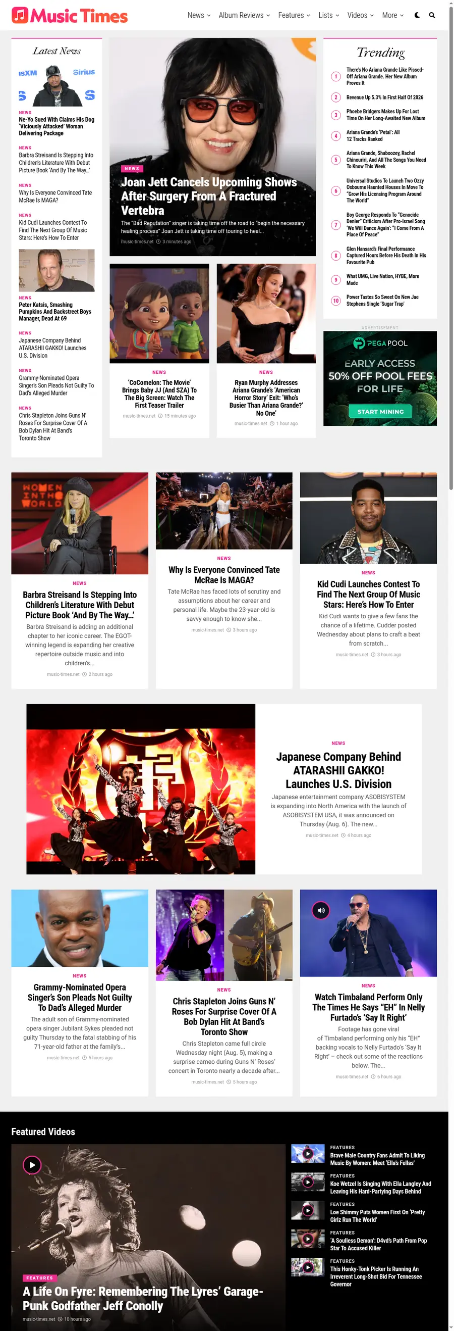 Music-times.net önizleme